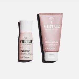 Virtue Smooth Shampoo & Conditioner Travel Size Duo - 2oz Each - New & Sealed